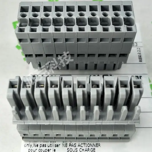 WA/G0 769-110 terminal 10-pole plug X-COM hole connector