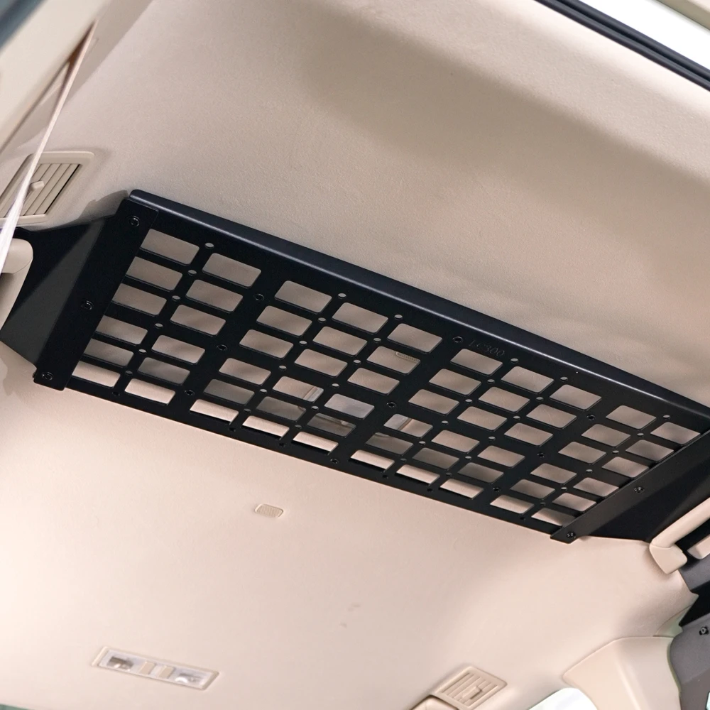 CGZ Rear Roof Ceiling Molle Panel Trunk Organizer Shelf Fit for Toyota Land Cruiser J300 LC300 2022 2023 2024 2025