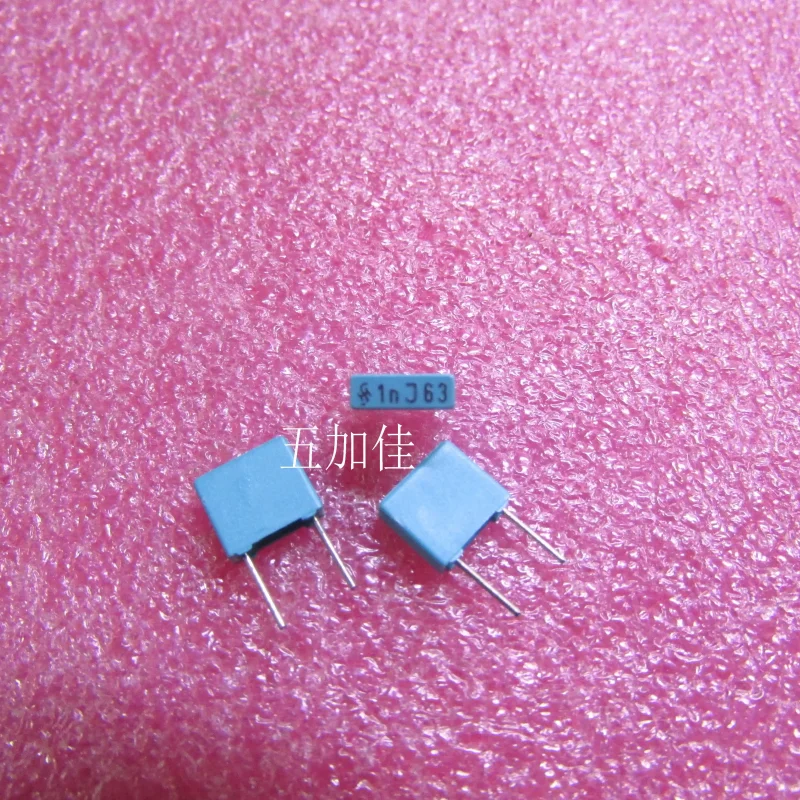 10-100pcs 1nJ63 63V1NF 102 German marked positive film capacitors