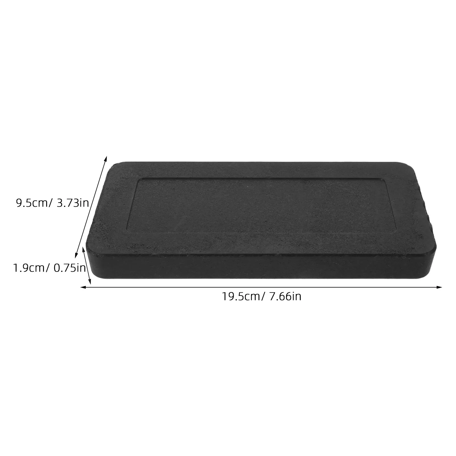 Trash Can Insert Weight 8x4x0.3 Inch Windproof Heavy Duty Bottom Stabilizer for Outdoor Trash Bins Anti-Tipping Garbage Can