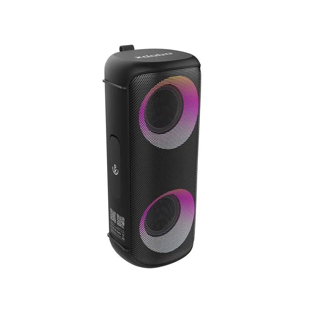 To Vibe 50W Portable Speaker Wireless Bluetooth Boombox Deep Bass RGB Light Subwoofer IPX5 Waterproof Audio Box