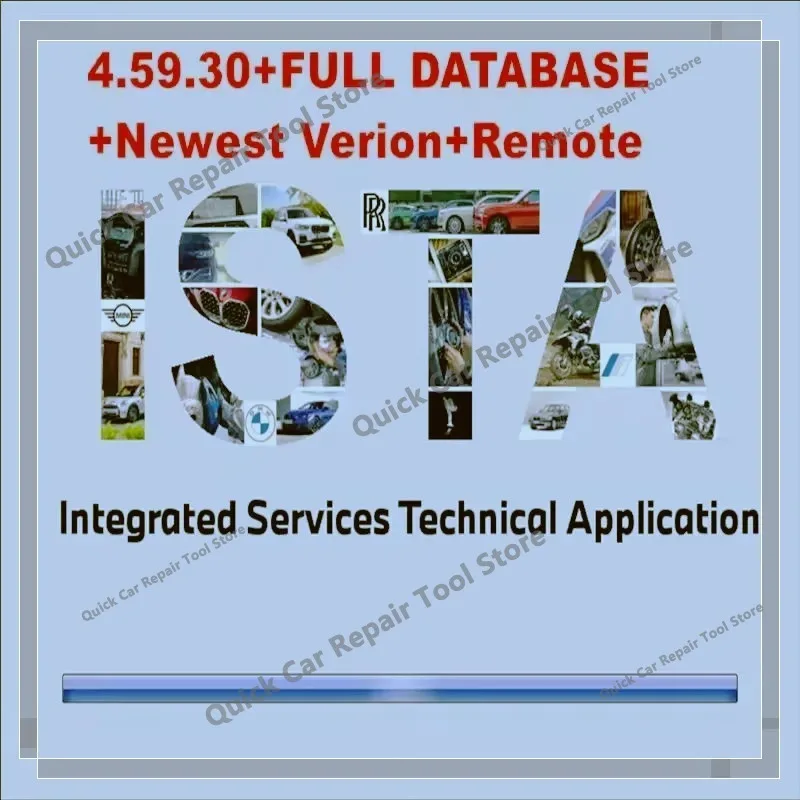 2026 Best Selling ISTA 4.59.30 Version Minimal installation Diagnostic programming software Remote Installation Activation Code