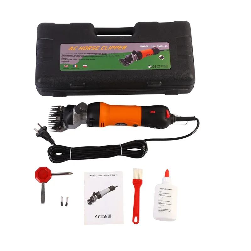 Imagem -02 - Electric Sheep Shears Velocidades Cortador de Cabelo para Cabra Alpacas Tesoura de lã Máquina de Corte Agrícola 13 Dentes 1200w
