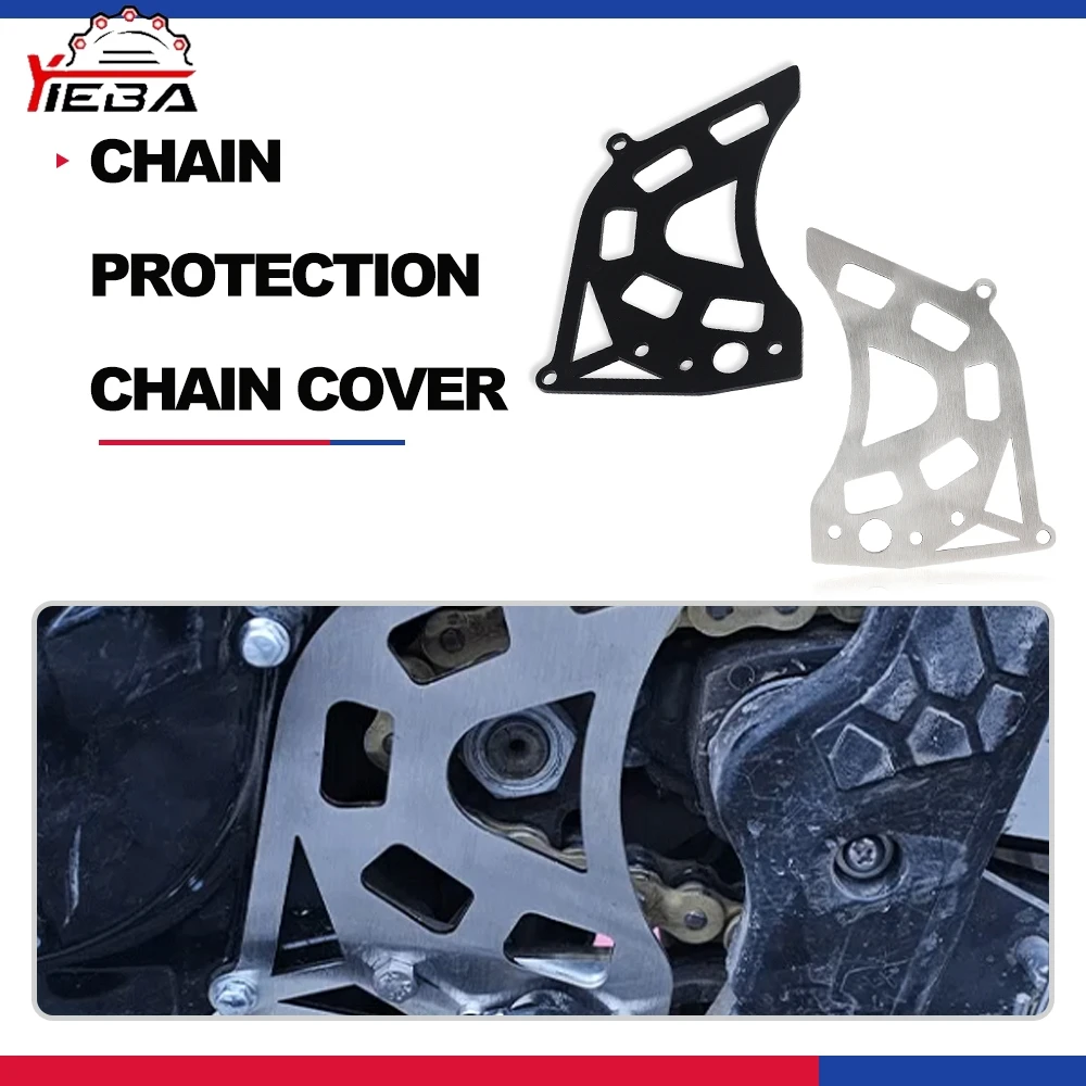 For Loncin MT250 kayo KT250 hengjian 2 stroke DT230 Motorcycle Accessories Front chain sprocket cover protection