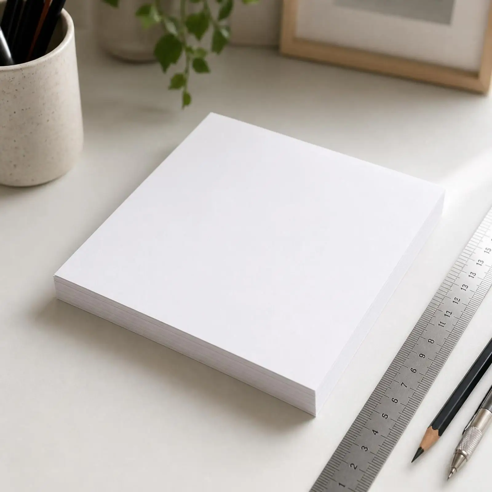 White Cardstock Paper, Thick Cardstock for Drawing & Printing