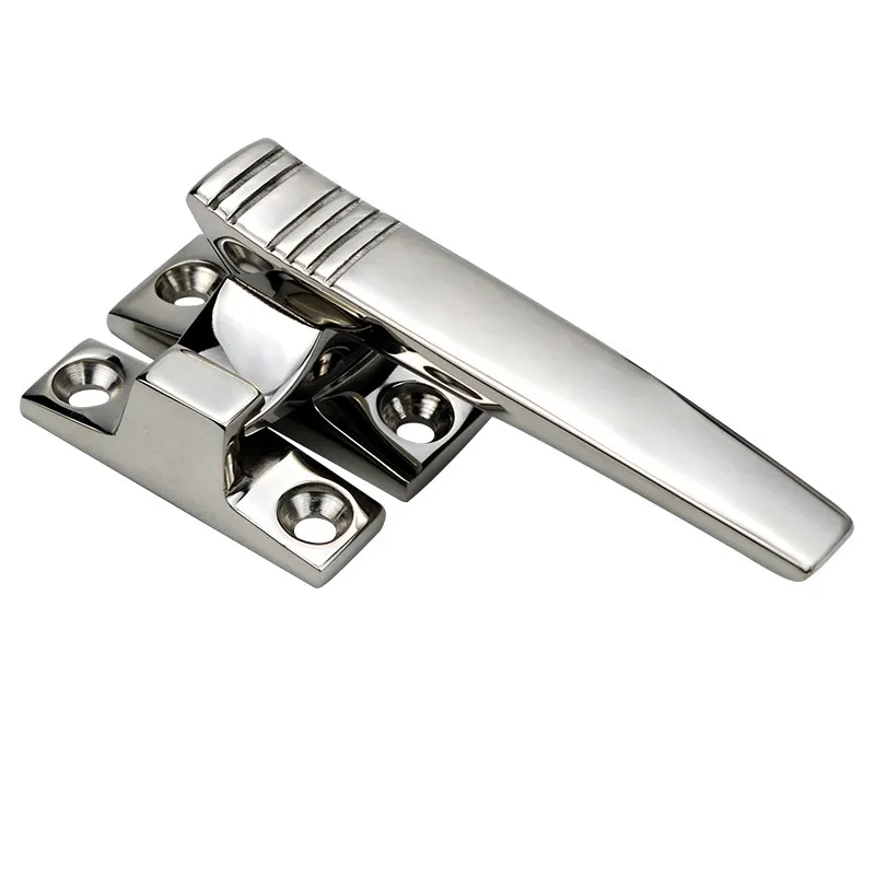 1PCS FA-1118-1/2/3 Closed Handle 304 Stainless Steel Industrial Oven Door Lock Steaming Cart Pressing Handle Hardware Accessorie