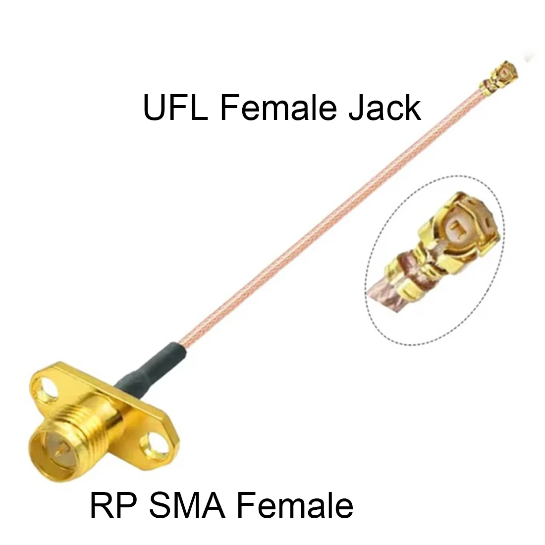 2PCS U.Fl To Rp Sma… - image