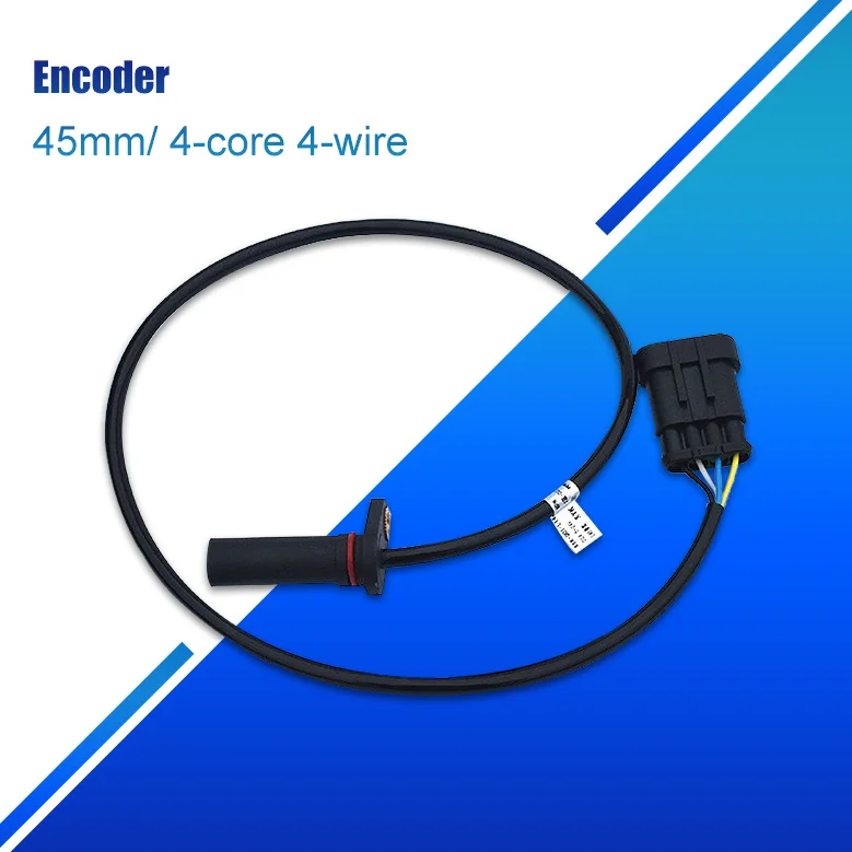 Forklift Motor Encoder  45mm Motor Bearing Sensor with  4 Pins Plug for EP Forklift