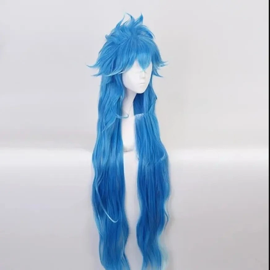 Anime ignihyde Cosplay Perücke Idia cos Perücken Twisted Wonderland Männer Blau Hitzebeständige Synthetische Party Kostüm