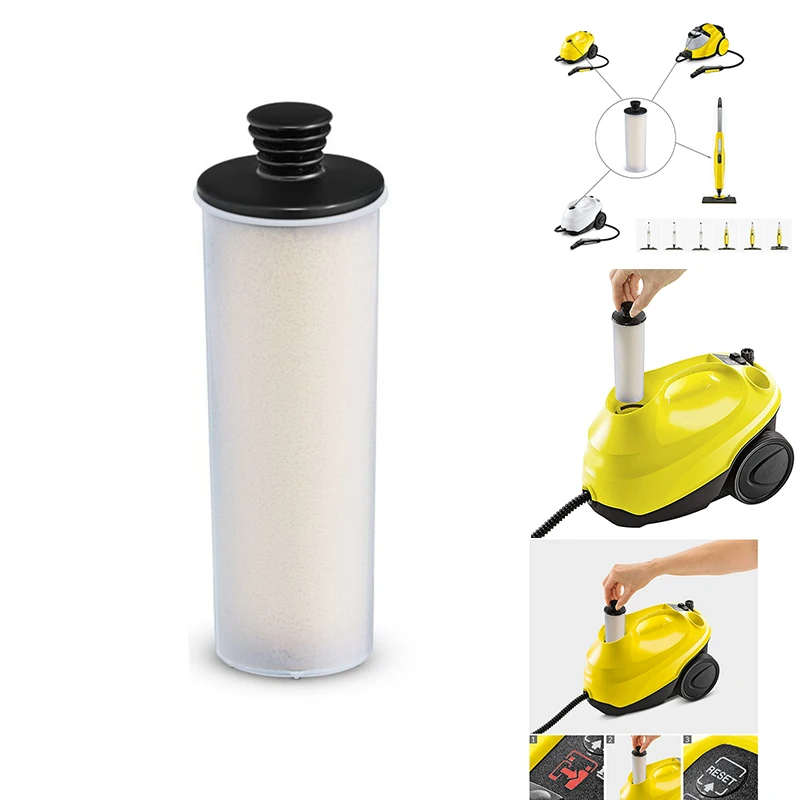 Odkurzacz parowy filtr do wody odkamienianie wkładu do Karcher SC2 SC3 filtr do czyszczenia wodą odkamienianie Premium w pozycji pionowej