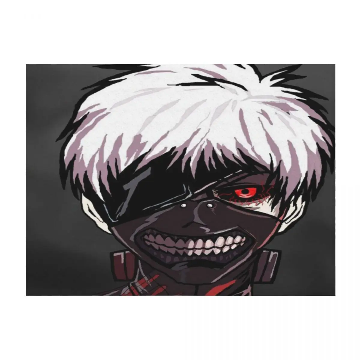 

Ken Kaneki Digital Throw Blanket Warm bed plaid warm winter Camping Blankets