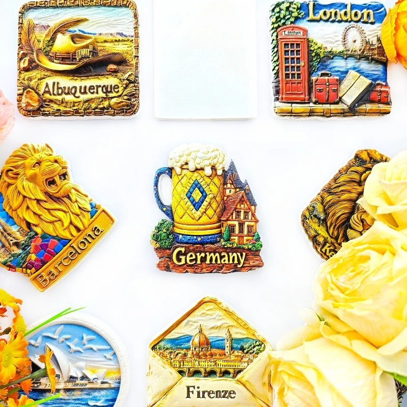 German Beer Mug Cabin Fridge Magnet - 3D Oktoberfest Souvenir Alpine Lodge Decor Unique Europe Gift