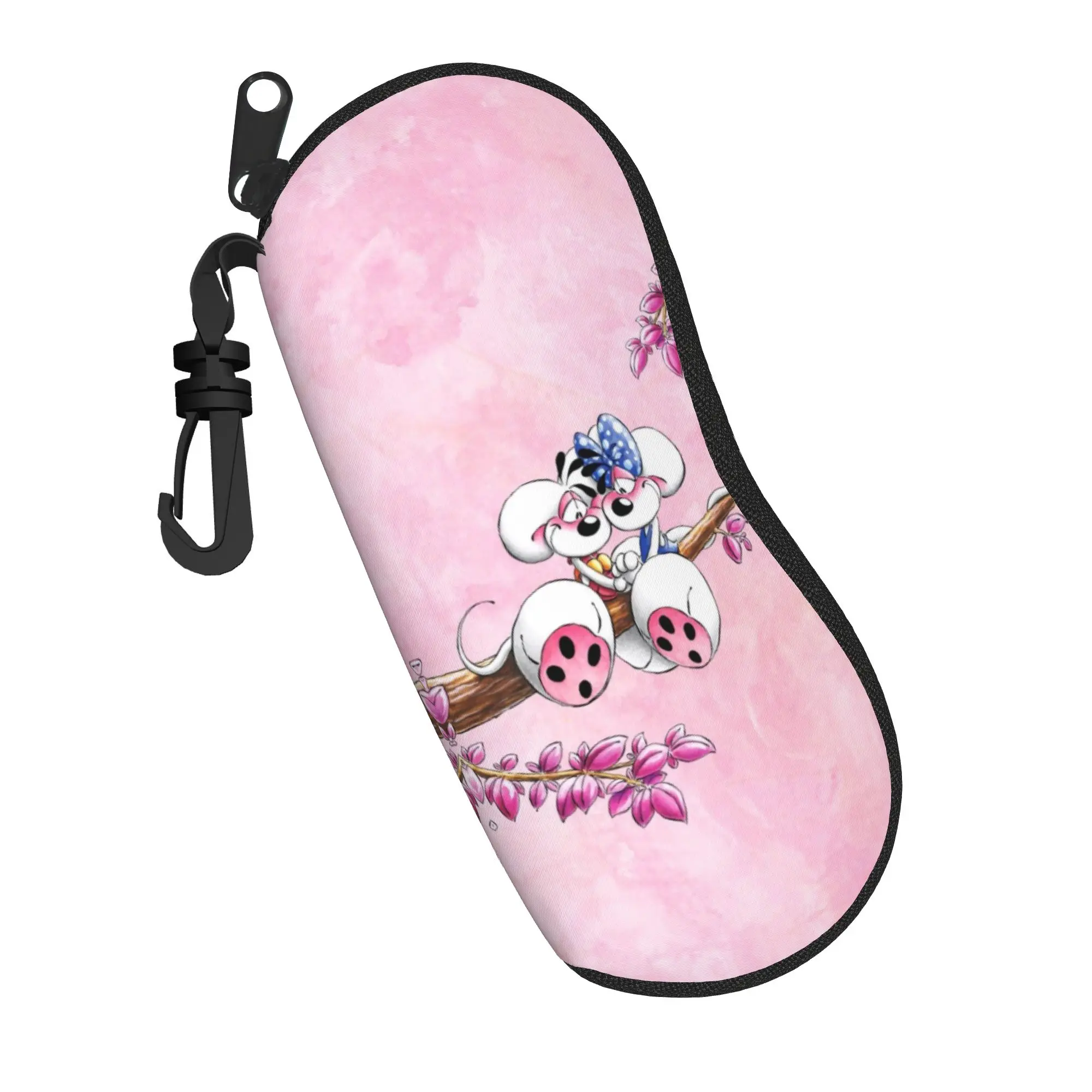 Cute Diddl mouse Glasses Case New Accessories  Glasses Storage Box Anti-Pressure Eyeglasses Box