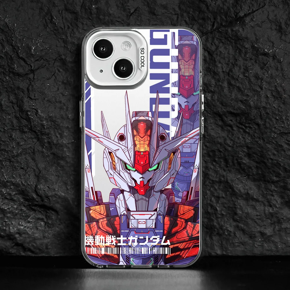 Coque de téléphone portable G-Gundams imbibé, coque laser pour Samsung Galaxy S24 S23 S22 Plus Ultra FE A71 A55 A54 A53