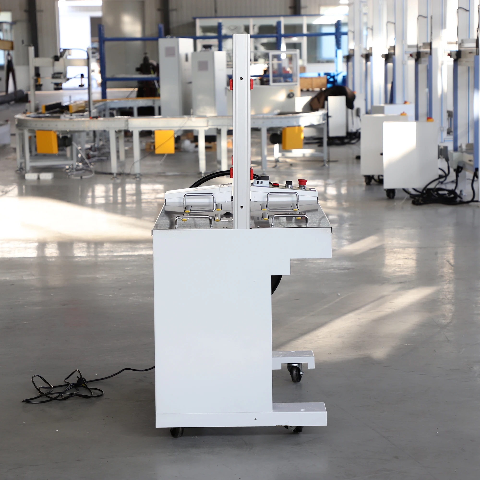 Small Package Automatic PP Belt Box Case Carton Strapping Machine