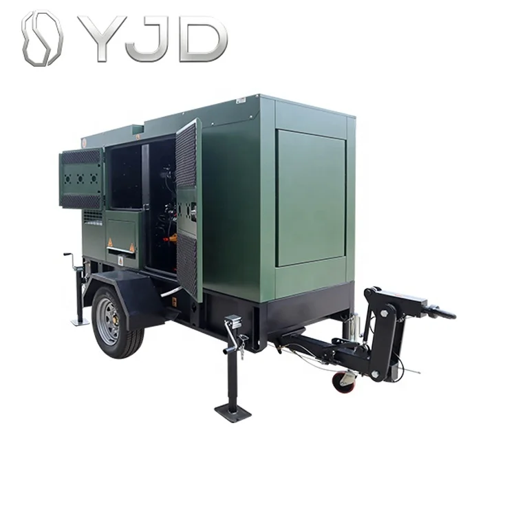 Movable Station Genset Diesel Generator with Weichai Engine WP2.3D47E201 40kw/50kva