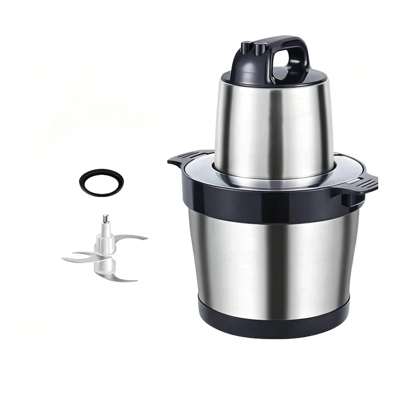 6L 1200W Pure Copper Motor Meat Grinder | Electric Multi-Functional Mincer & Mixer for Home & Commercial Use