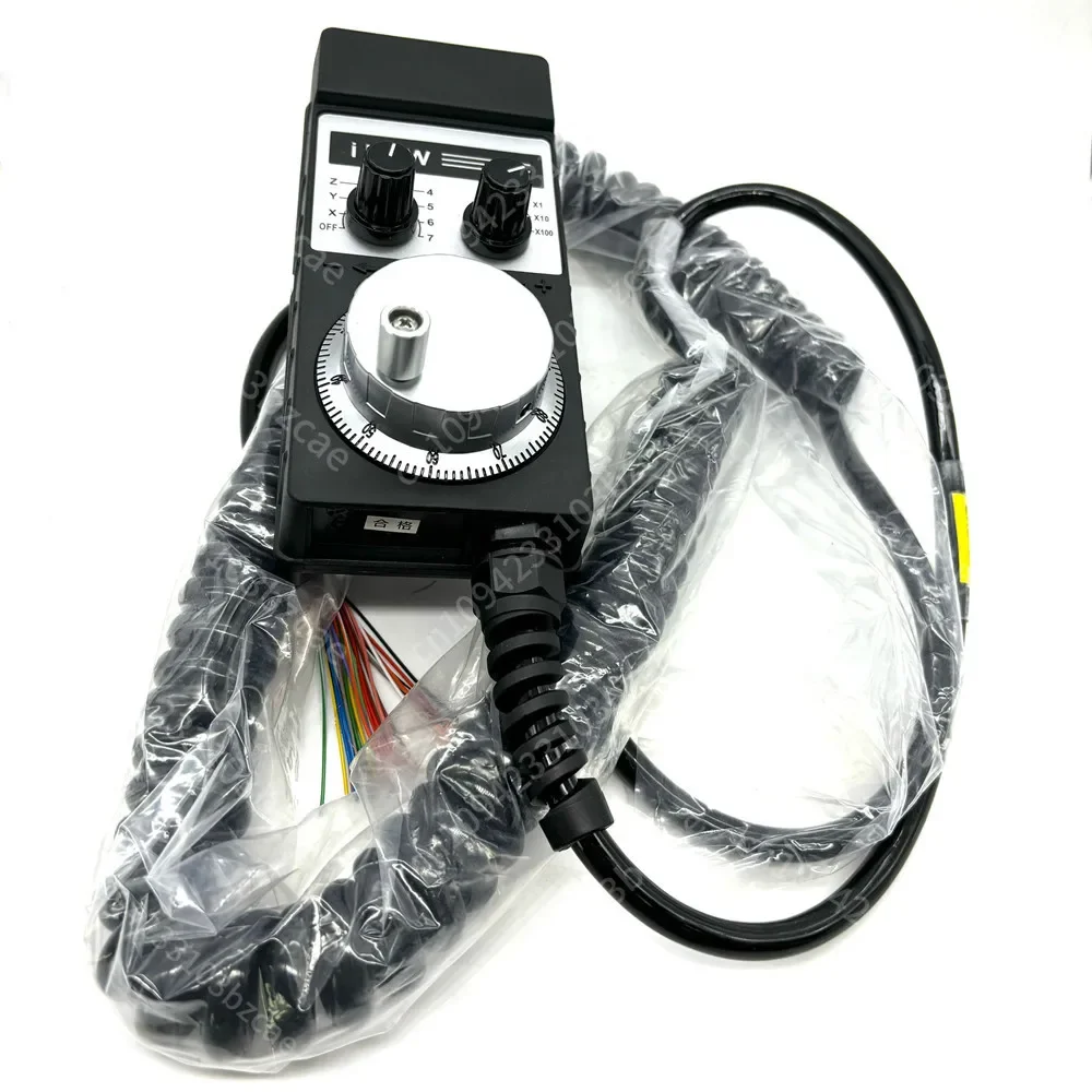 

NEW IHDW-BBA4S-IM Hand Box Manual Pulse Generator Encoder Rotary CNC Controller for Rotary Encoder