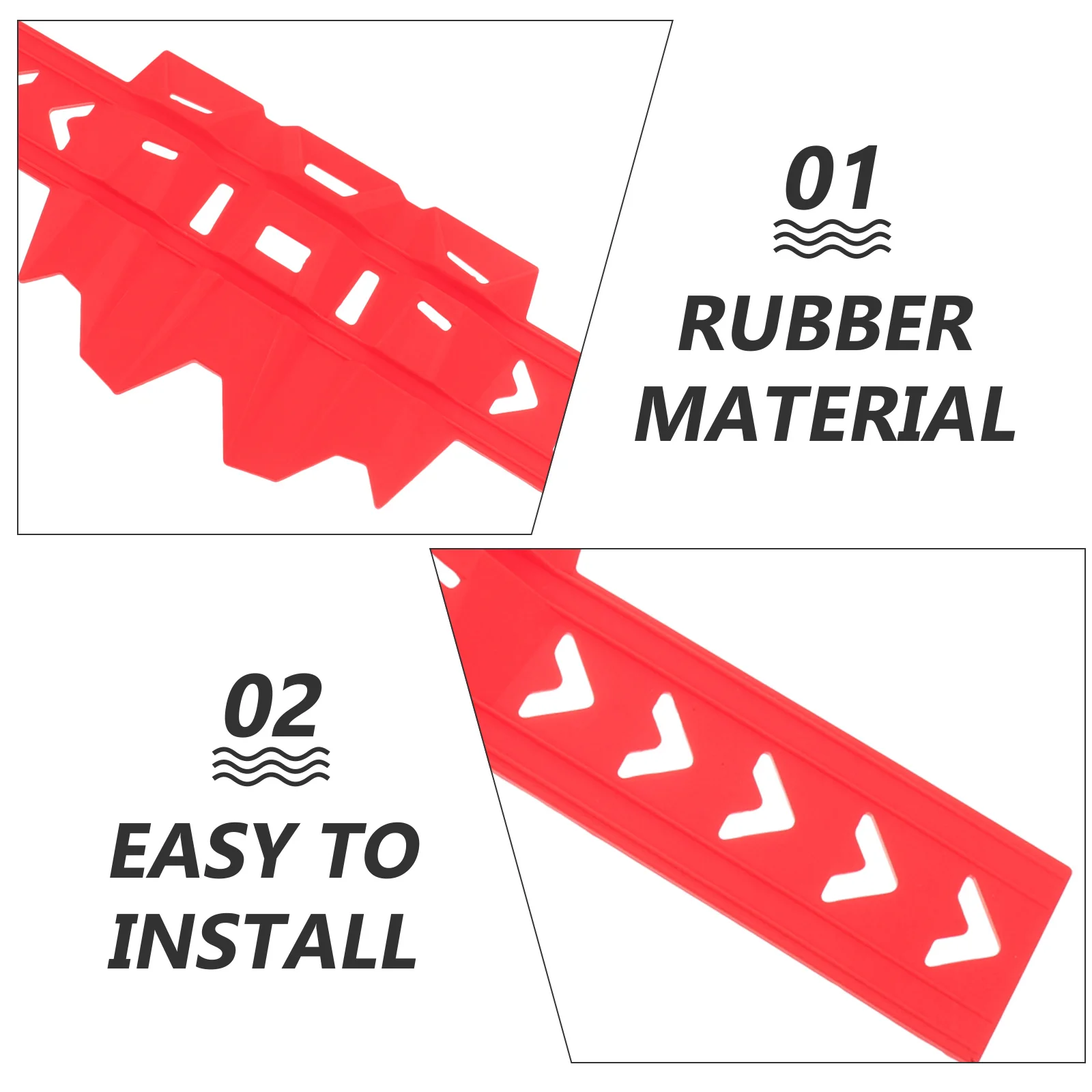 

Motorcycle Heat Shield Protective Ring Rubber Exhaust Tailpipe Guard Anti-Scalding Cover for Safety Heat Insulation