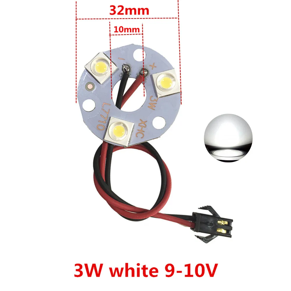 10pcs High Brightness 3W5W7W12W18W LED PCB Borad, 90-100lm/LED  SMD 7171 White/Warm White Excellent Quality