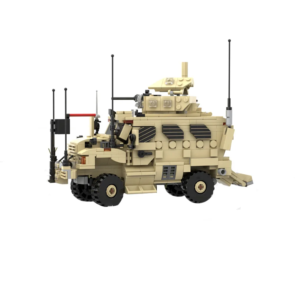 MOC Military War Series Tank 148302 Building Block Model Puzzle Puzzle Pieces for Boys' Hobby Collection Bricks Gifts