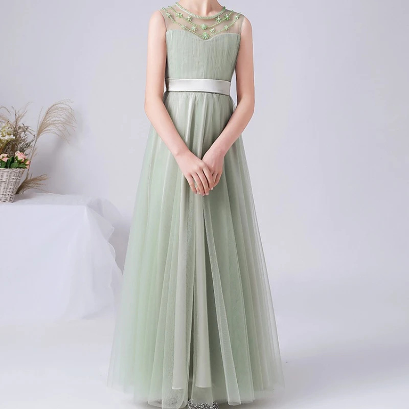 Grand Princess Dress for A Girl Violin Performance Evening Dress, Adult Host, Piano Performance Children's Evening Dress