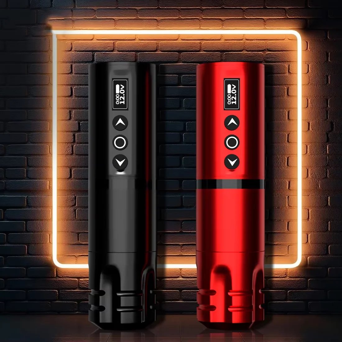 Wireless Tattoo Machine High Capacity Battery Pen with 1800mAh LED Screen Stroke 4.0MM Portable Tattoo Pen Tattoo Supplies