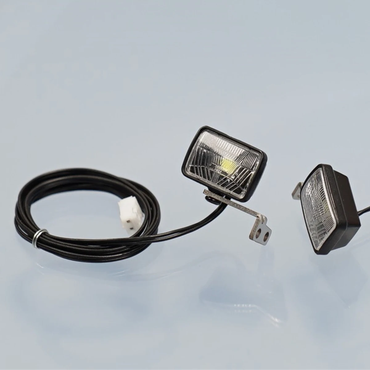 Projecteur à grand bras pour pelle hydraulique, phare LED pour camion tracteur Tamiya 1/14 RC, bricolage, mise à niveau, modèle de pièces d'éclairage