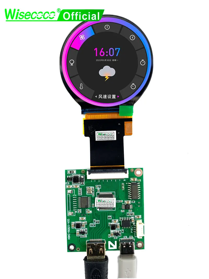 wisecoco circle display interface control board tela lcd redonda spi rgb dispositivo de beleza casa inteligente sweeper 21 480x480 01