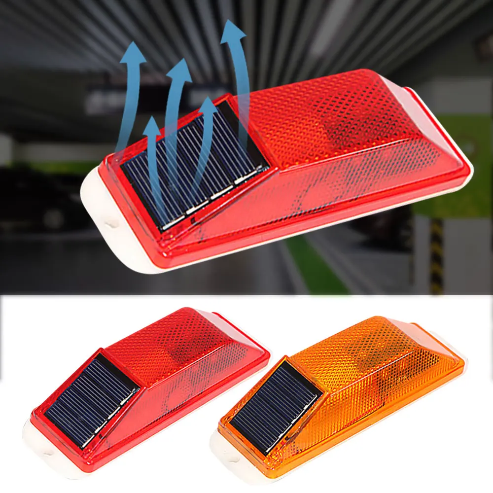 Warning LED Lamp Strobe Solar Lamp Solar Warning Lamp Chip Control Bridge Night Driving Safety Light Traffic Caution Light