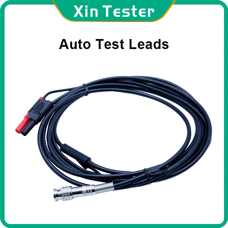 Xin Tester HT30A Oscilloscope Probes Auto Test Cable BNC to Banana Dual Banana Head Multipurpose Automotive Measurement 3M