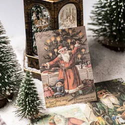 100 pcs Christmas theme Material paper book Mini Decorative Diary Album Scrapbooking accessories Junk Journal Supplies