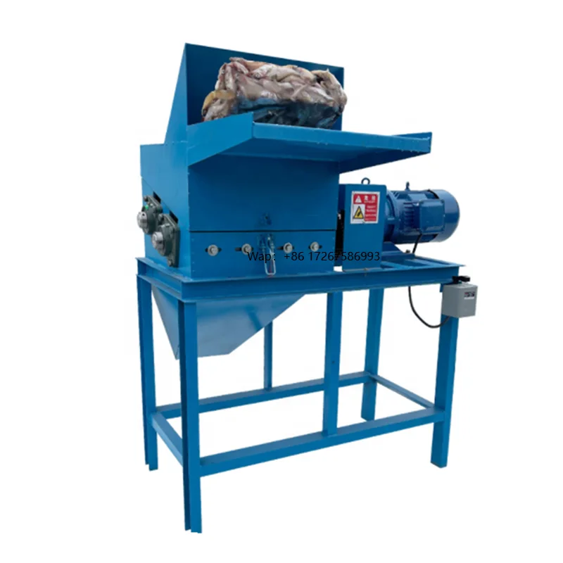 

Wholesale Price Small Electric Fish Cutting Filleting Slicing Machine/Large Commercial Automatic Fish Crusher for Fish Feed Farm