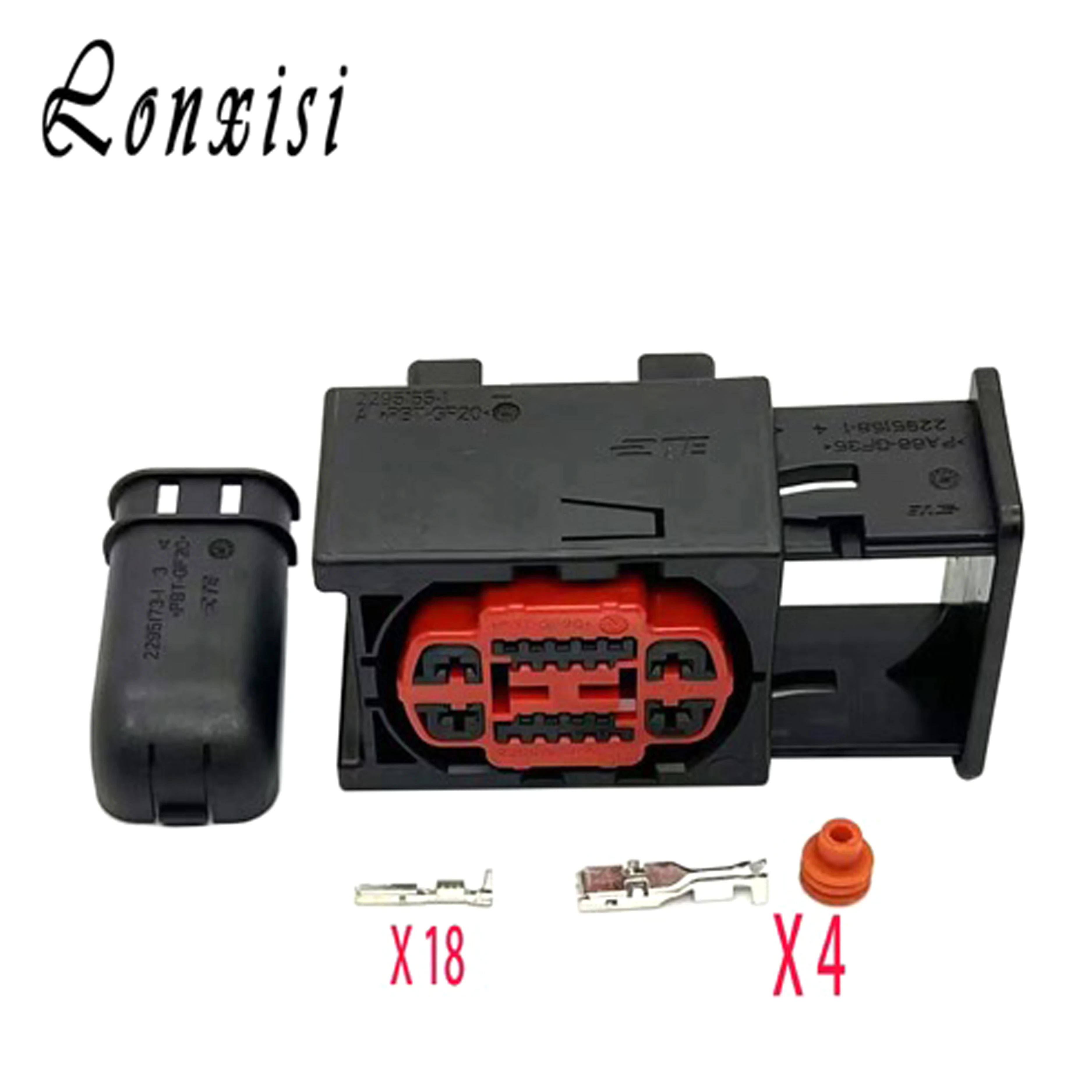 22 Pin 2295155-1 2295154-3 Car Connector For New Land Rover Headlight Plug Range Rover Evoque Discovery Jaguar