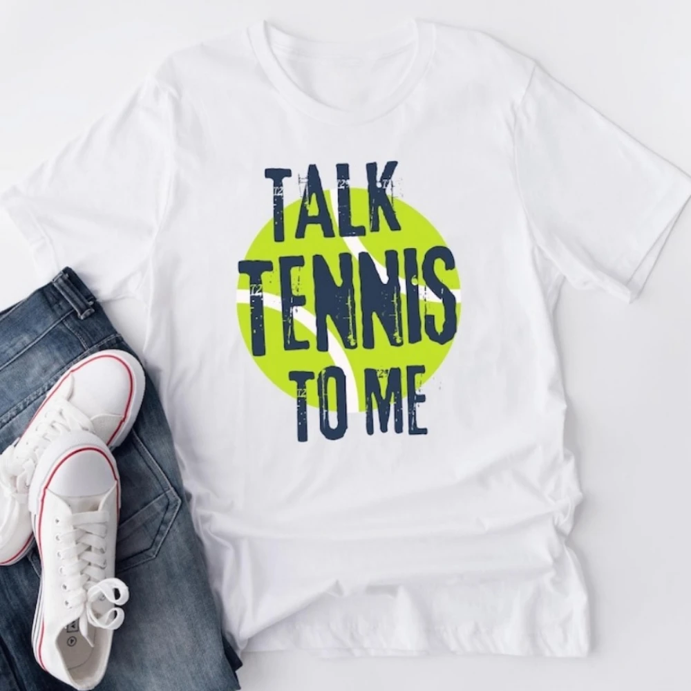 Tennis T-Shirt Funny Tennis Shirt Gift for Tennis Player Birthday Present Gift for Him Gift for Her for Outdoor Enthusiasts