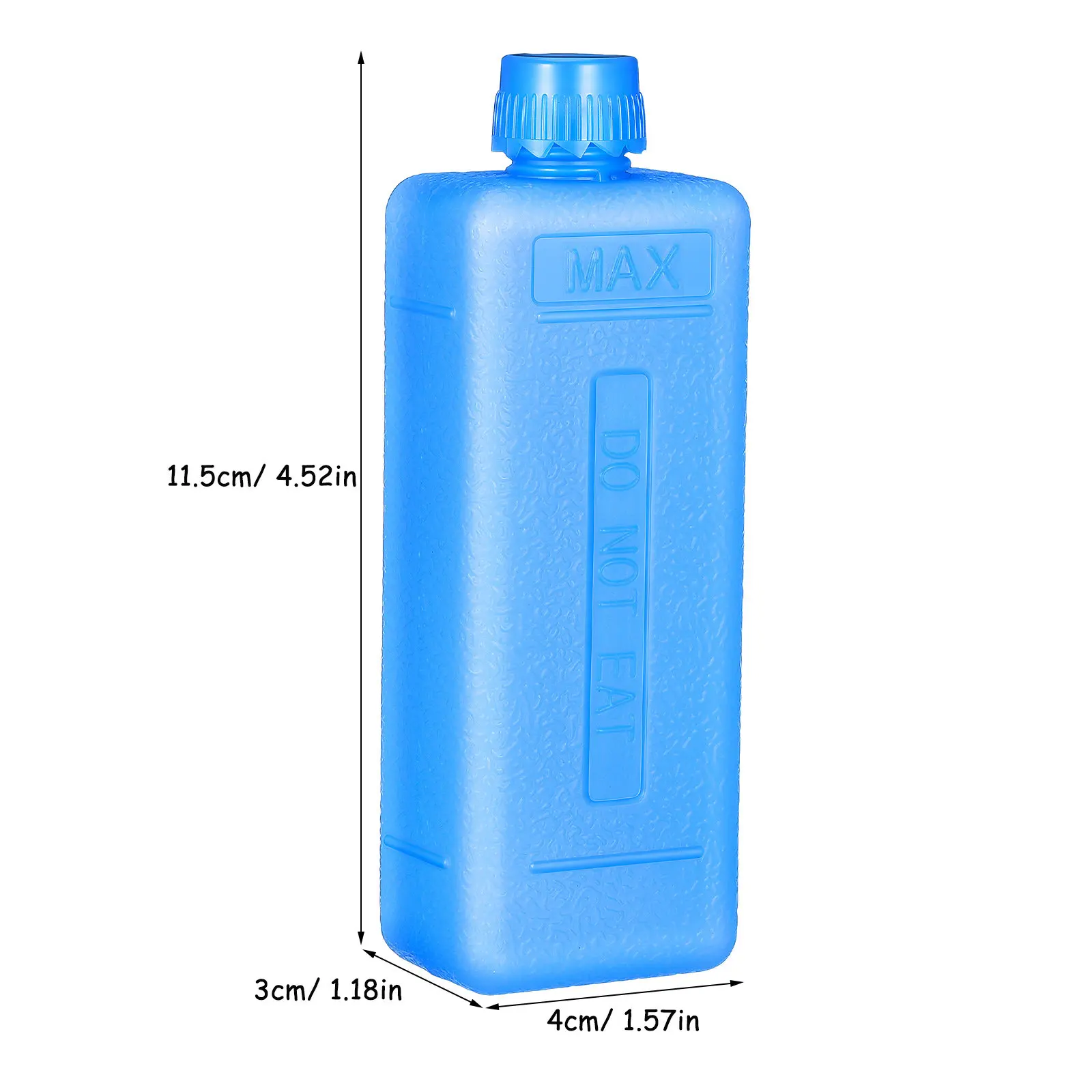 10 Pcs Ice Block Cooling Reusable Blocks Bricks Portable Air Conditioner Freezer