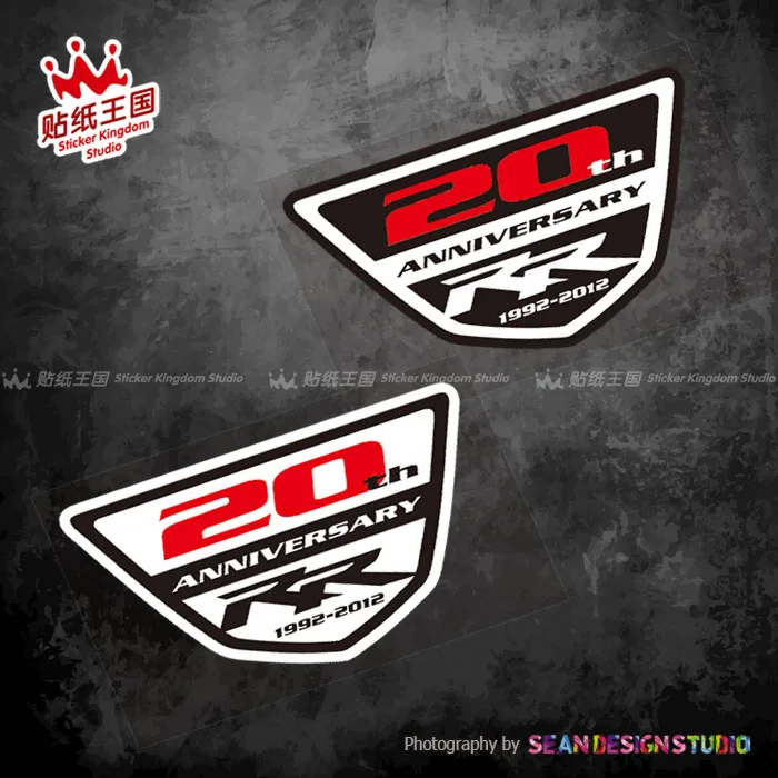 For Honda CBR600RR CBR1000RR Fireblade helmet motorcycle Decals Waterproof Stickers 20