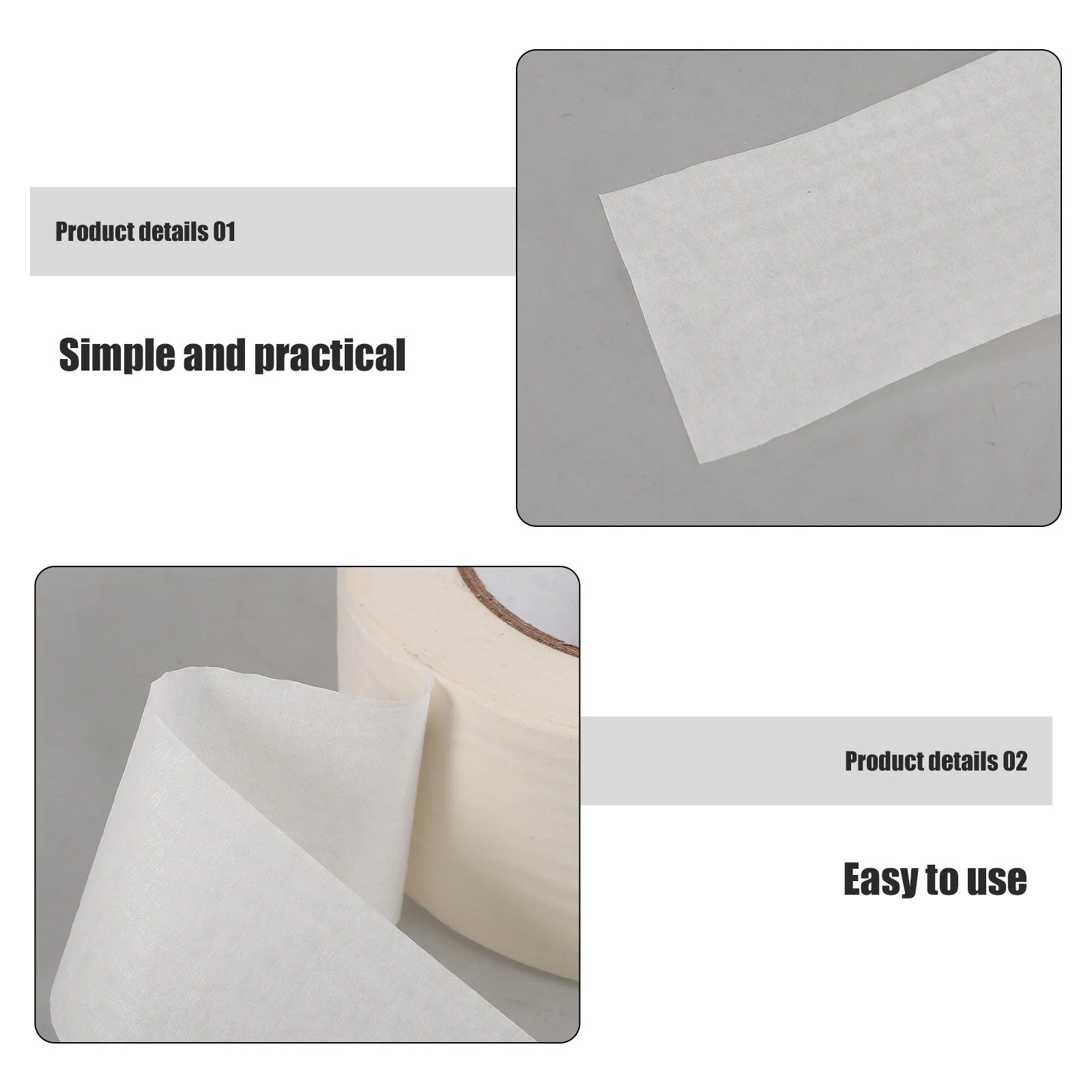 

Shading Decoration Tape Car Painters Adhesive Automotive Multi-use Paper Safe Masking