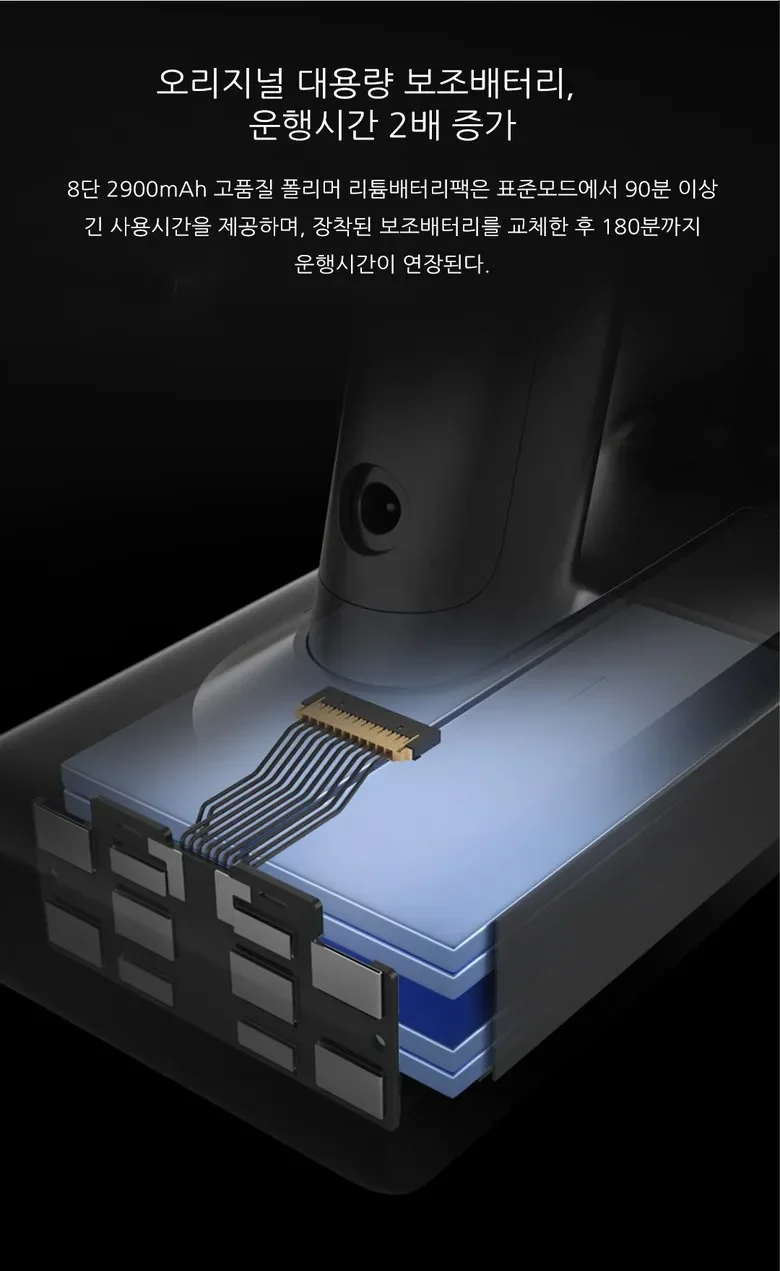 Original 5000mAh Replacement Battery for Dreame T30 R20 Cordless Vacuum Cleaner Rechargeable Removable Cordless Extra battery