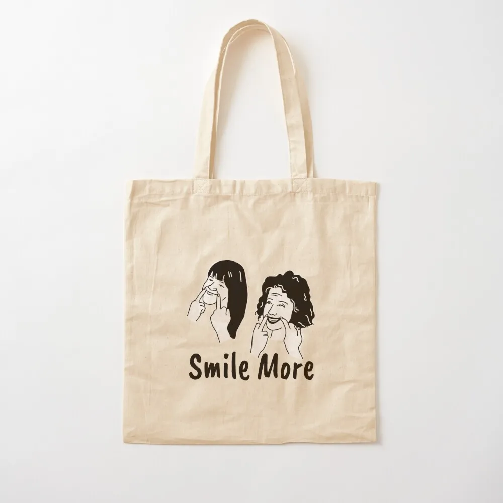 SMILE MORE Broad City Tote Bag Big bag women Women's shopper bag tote university Woman shopper
