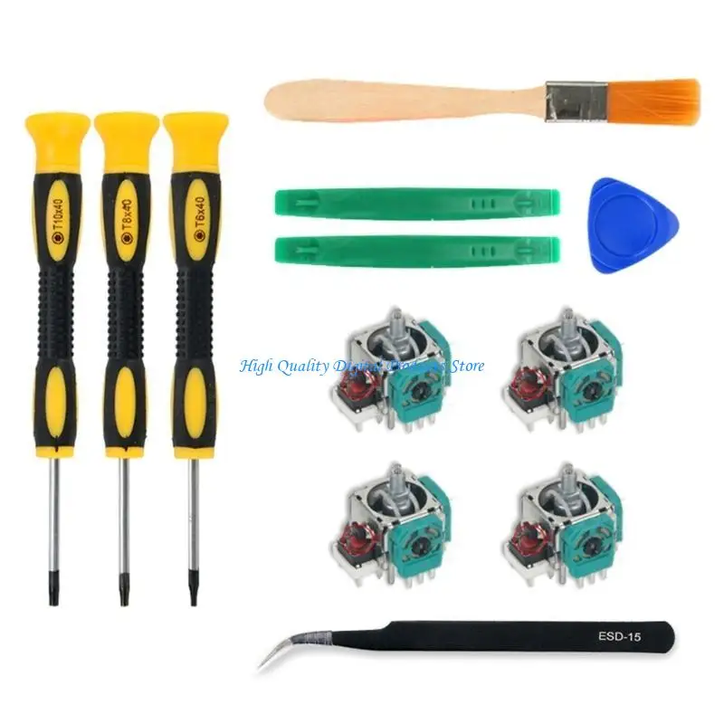 U2JE 아날로그 조이스틱 교체 조이스틱 센서 수리 키트 콘솔