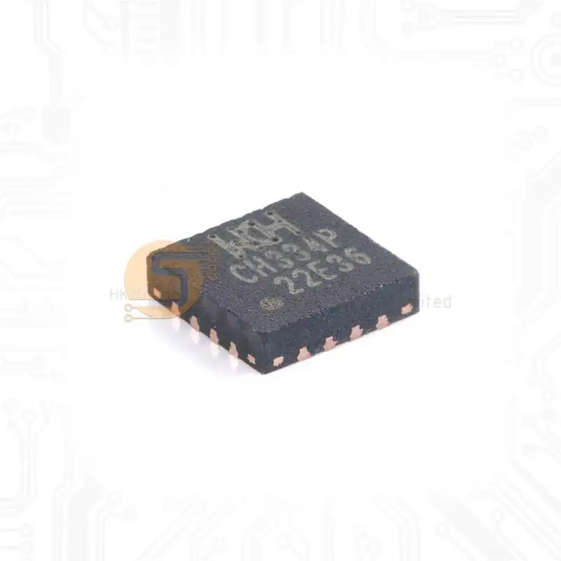 20pcs CH334P USB Hub Controller IC QFN-16 For USB Expansion USB 2.0 HUB Chip In Stock