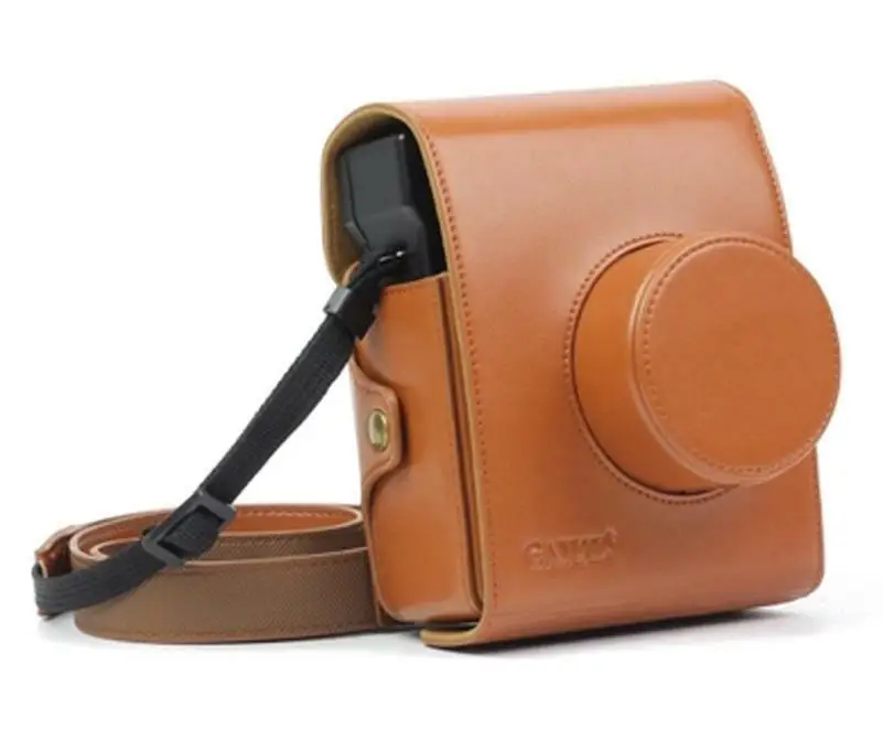 

Leather Camera Case Bag For Lomography Lomo' Instant Automat Brown