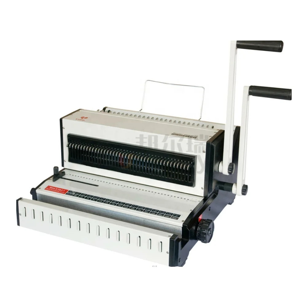 Double  Wire Punching Binding Machine