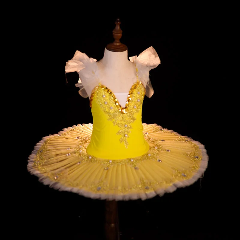

Elegant Princess Ballet Dress Girl Stage Summer Children's Dance Costume Vestidos Kids Outfit Baby Tutu Dresses Girls Clothing