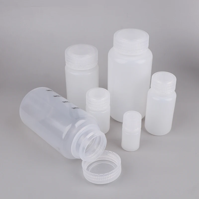 1 Stuks 10 Ml-1000 Ml Plastic Hdpe Lege Afdichting Flessen Pil Flesjes Tablet Capsule Effen Poeder Draagbare containers