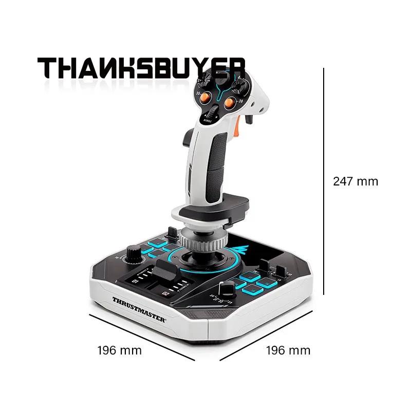 Flightstick per PC ambidestro originale SOL-R1 per giochi di simulazione Thrustmaster e spaziale