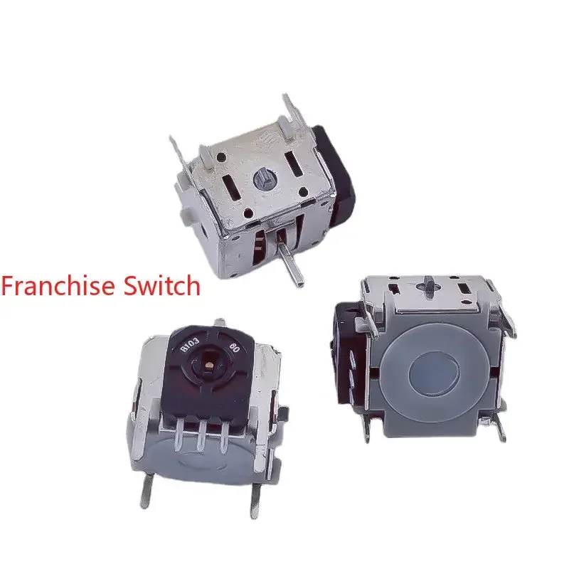 

10 шт. потенциометров-джойстиков для игровых консолей B10K, автоматическое возвратно-поступательное движение вверх-вниз, автоматическое возвратно-поступательное движение в центр, 16x16, 3-контактные, B103