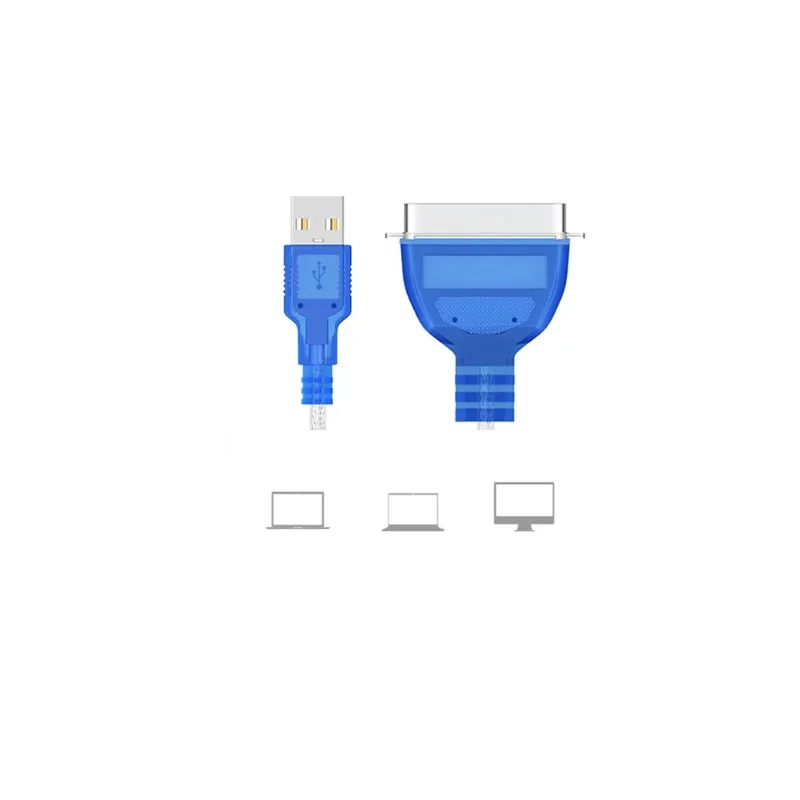 USB 2.0 to DB25 CN36 Parallel LPT Printer Cable Computer IEEE1284 25Pin 36Pin Printer Extending Cable