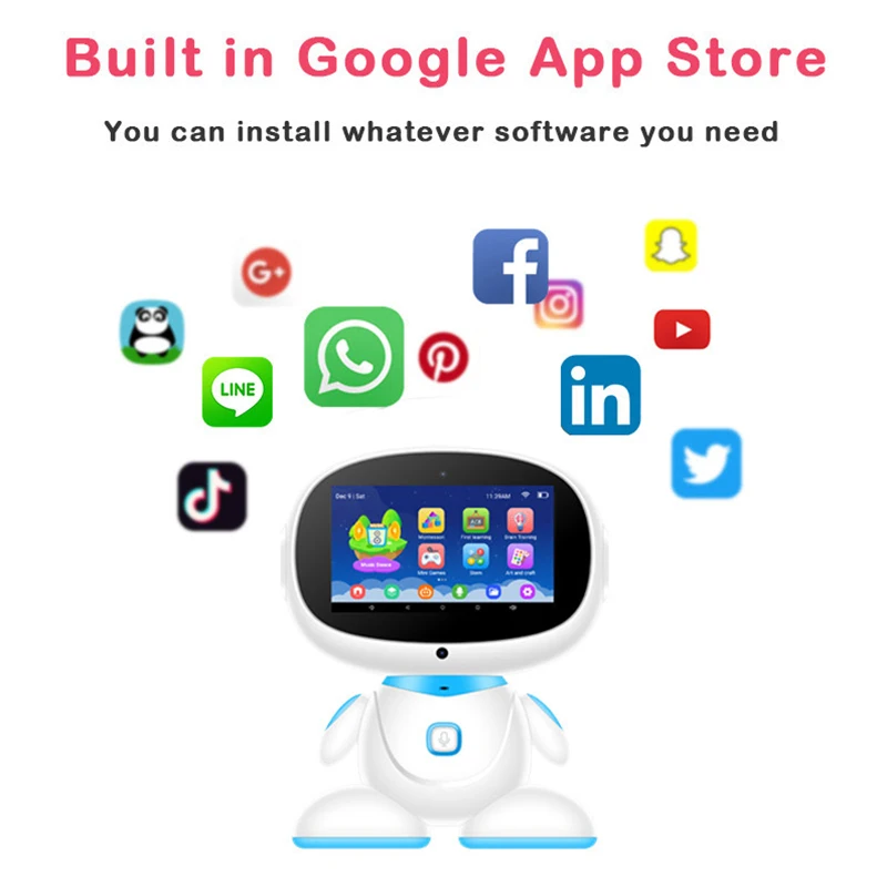 子供向け早期教育AIロボットA3対話多言語対応歌って踊るおもちゃGPT大型モデルインタラクティブ教育玩具